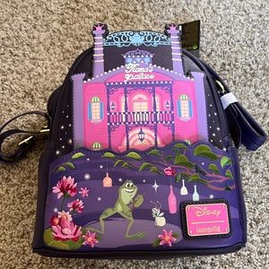 NWT Princess and the Frog Tiana Loungefly mini backpack